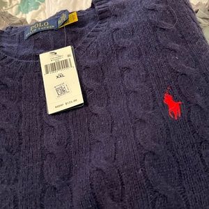 NWT Ralph Lauren polo crew neck sweater